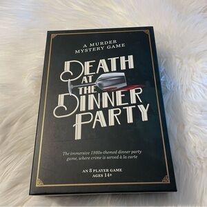 NEW Death at the Dinner Party Mystery Game
